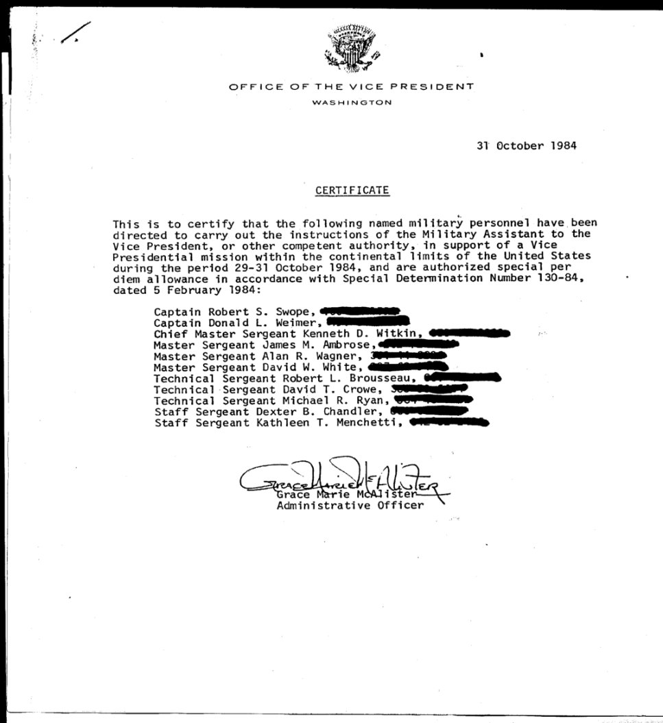 Air Force 2 Orders