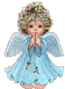Animated Angel Praying Graphic