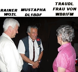 Rainer, Mustapha und Trudel