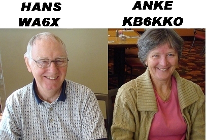 Hans (N6LOM) und Anke