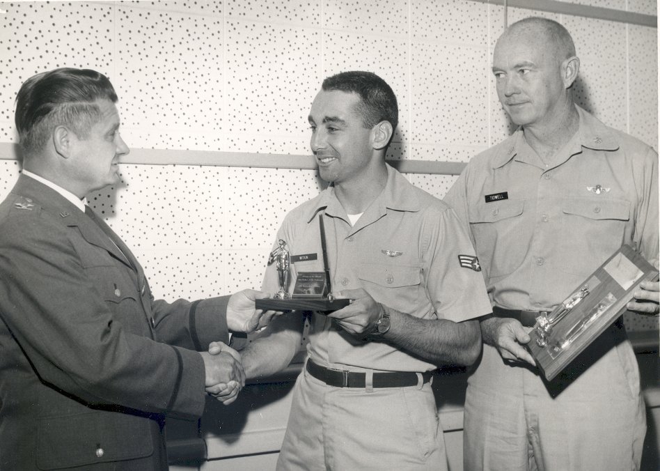 May 1964.  McClellan AFB, CA Airman Of The Month Award