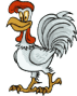 Animated Rooster Graphic