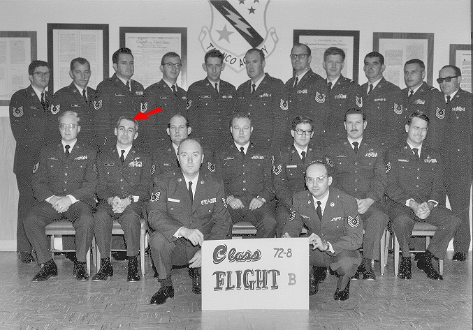 December 1972 
Tactical Air Command NCO Academy Graduation Photo